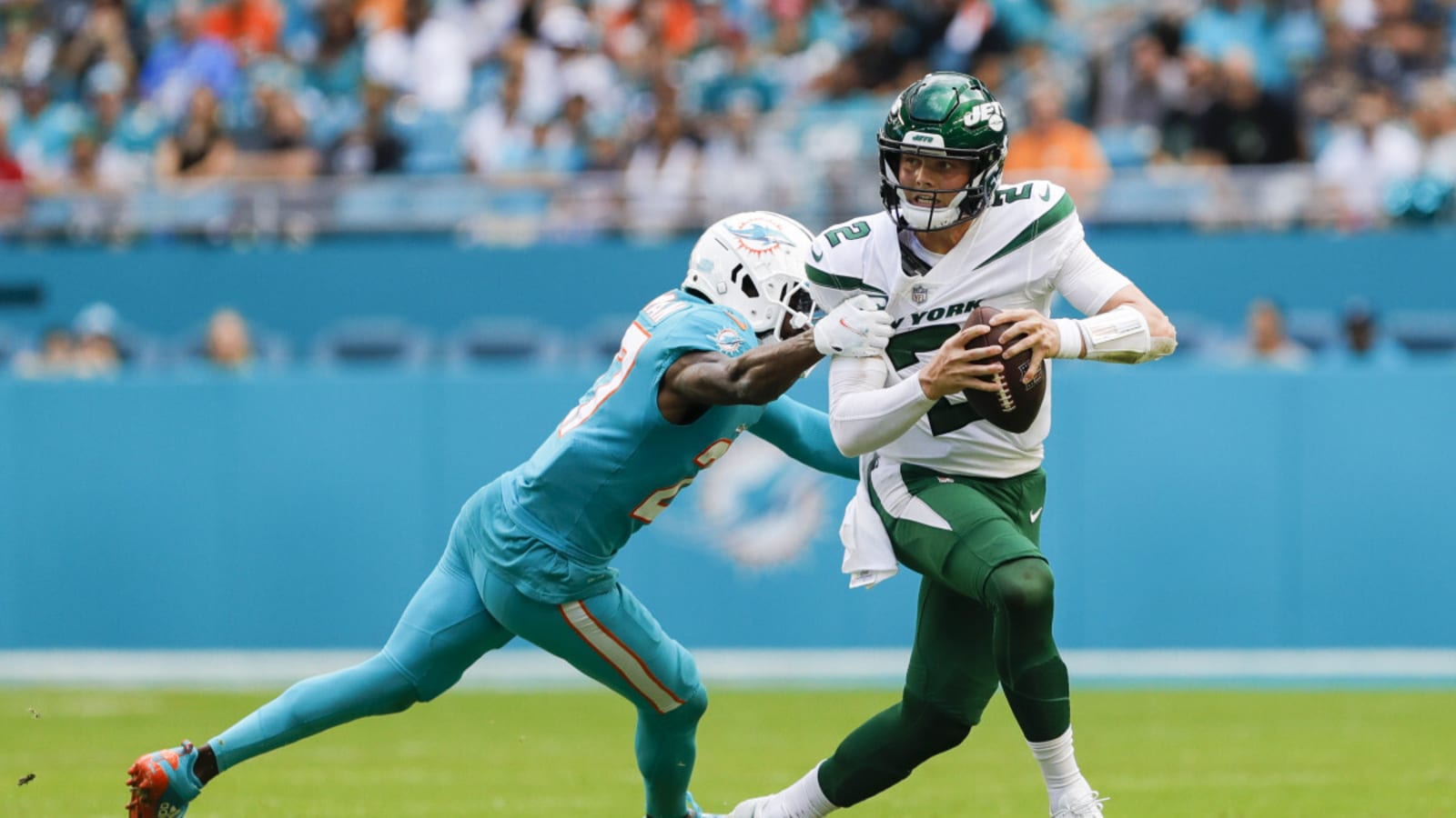 Dolphins&#39; Chris Grier Makes Zach Wilson Announcement