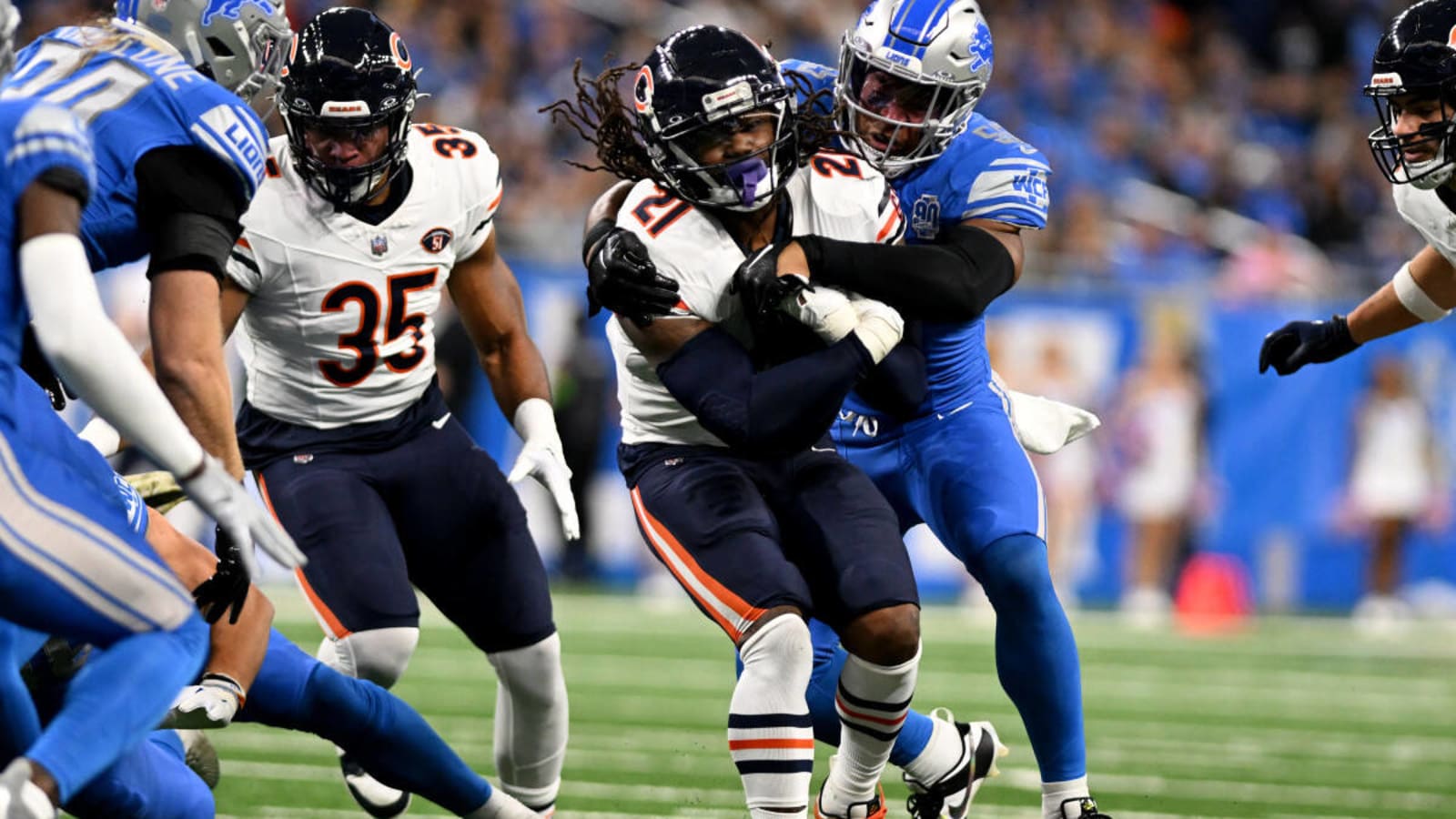 Bears Injury Report: Almost Full Health for Lions Rematch