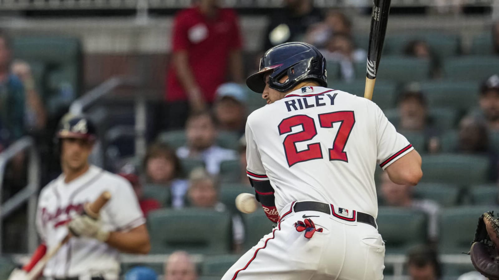 Watch: Austin Riley hits inside-the-park home run against Philadelphia in the first inning