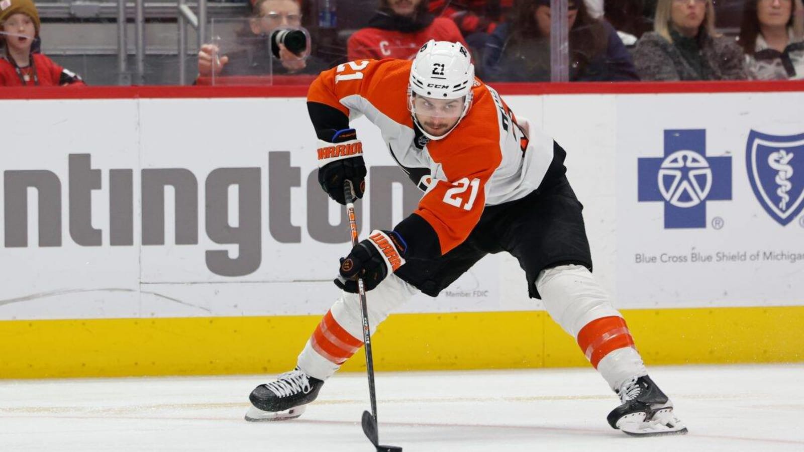 Philadelphia Flyers’ Scott Laughton could be a hot trade commodity for the right price