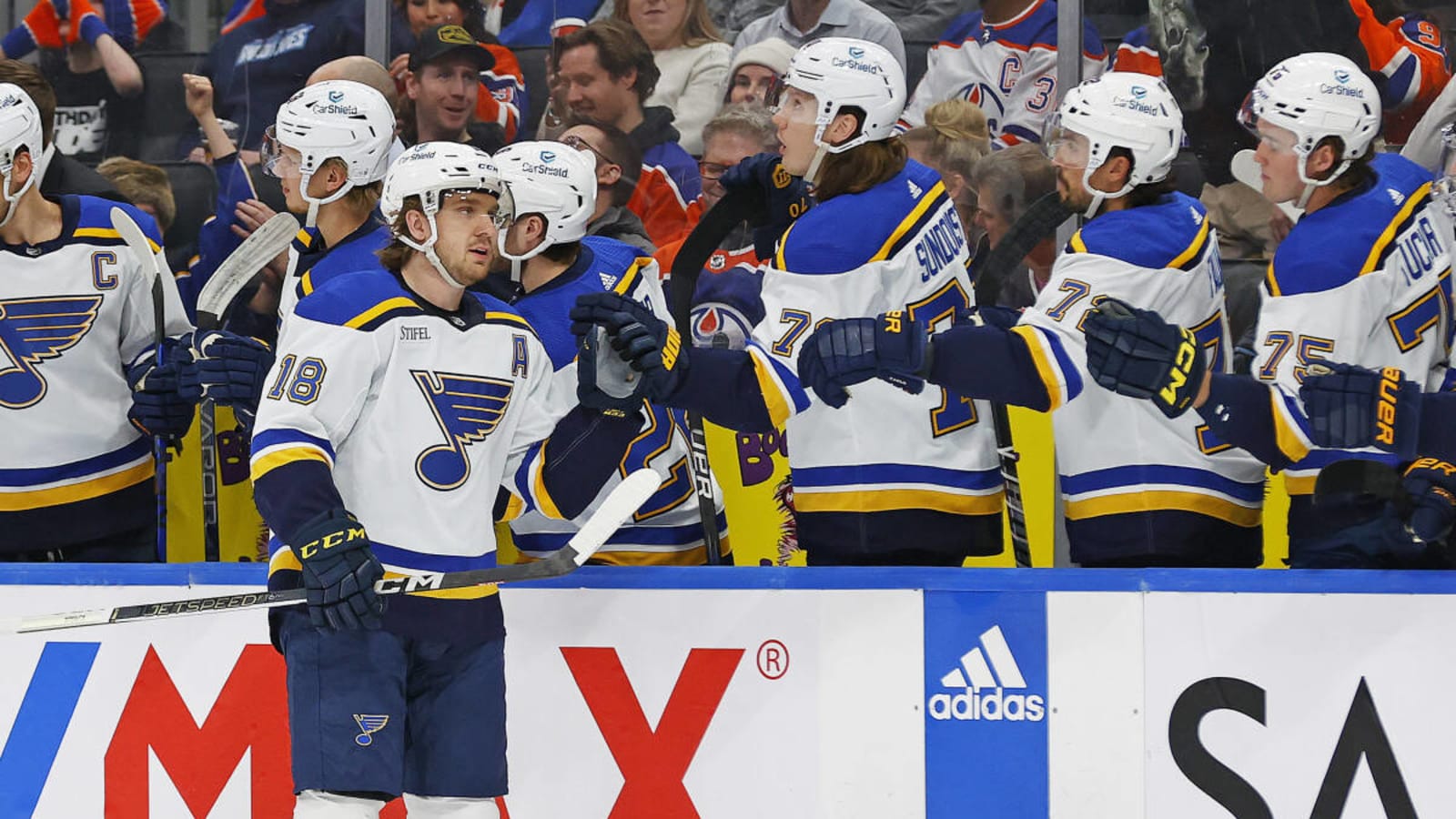 Blues must consider breaking up Thomas and Kyrou on top line