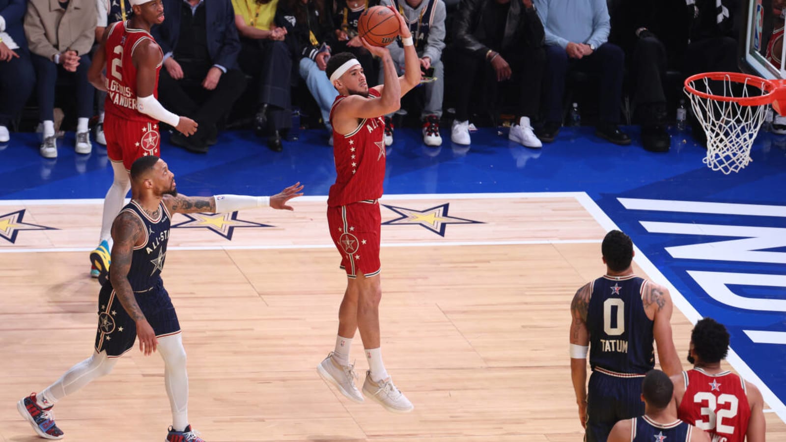 Devin Booker had an inspired response to a question from a Kentucky recruit
