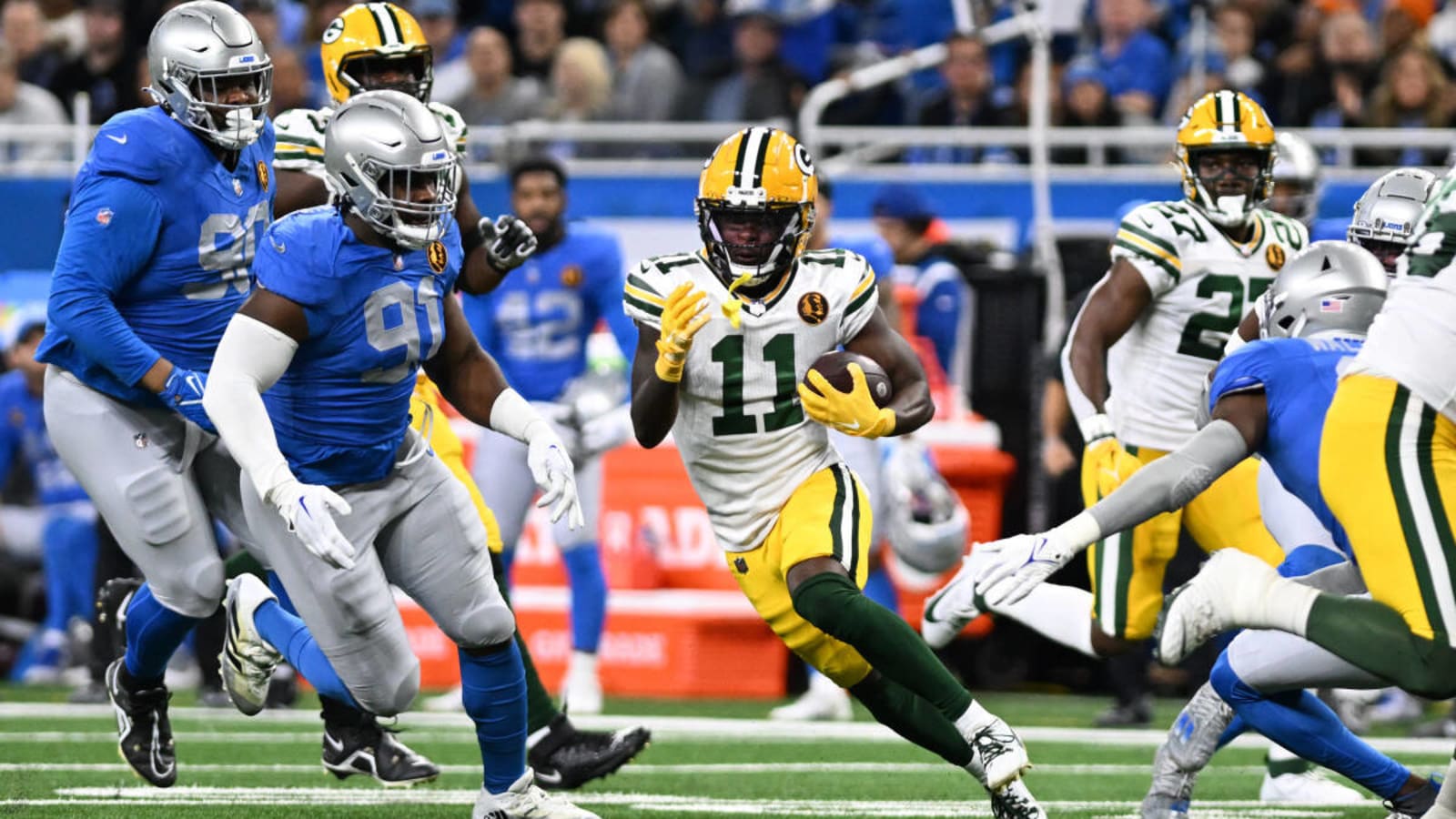 Packers WR Jayden Reed shares chest injury update