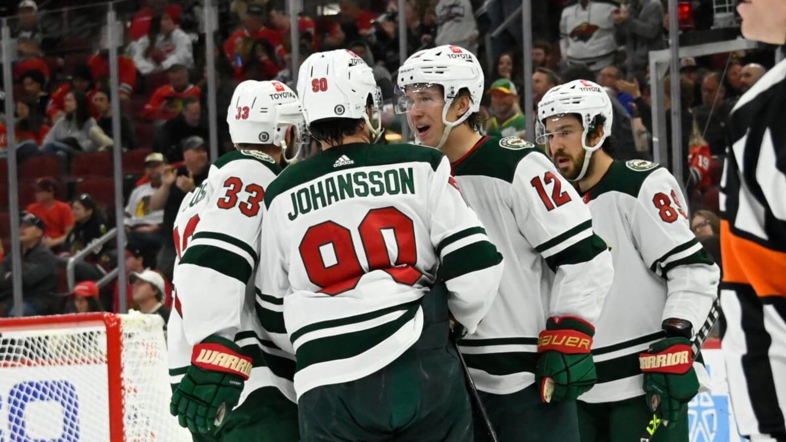 Johansson scores twice in late comeback win for shorthanded Wild