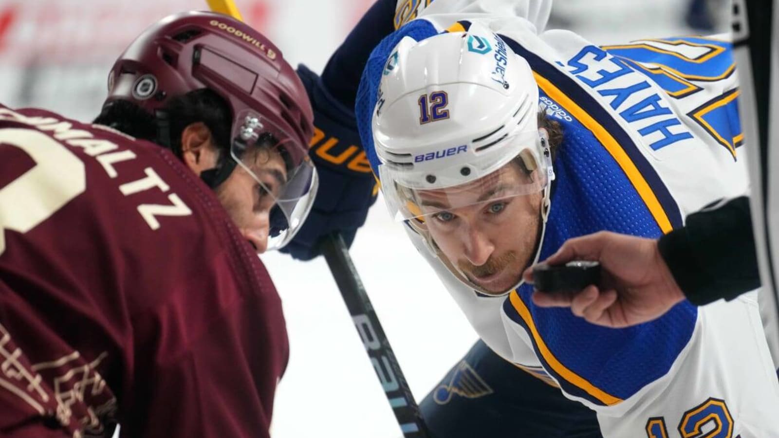 Blues player of the game vs. Coyotes: Kevin Hayes