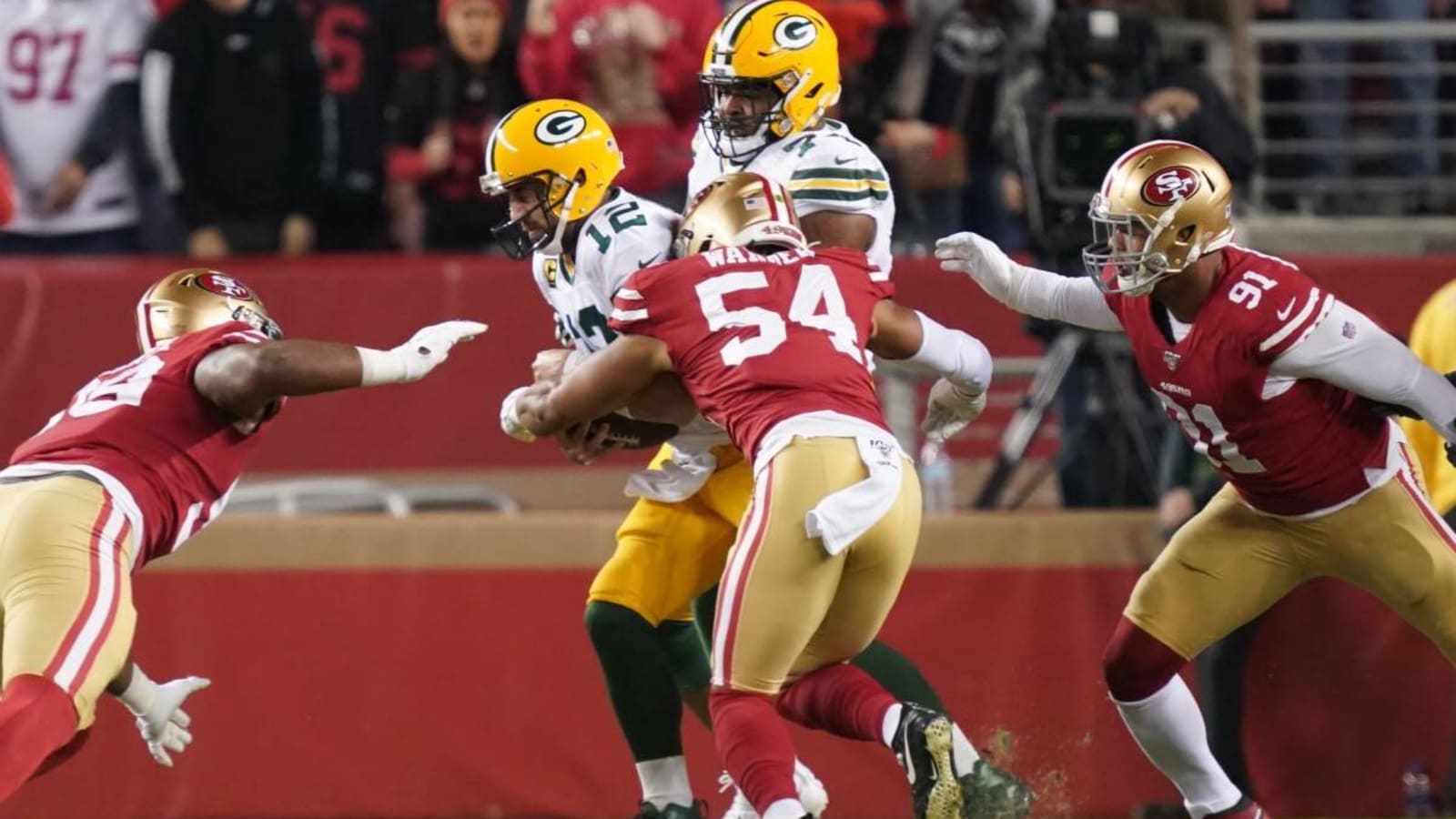 San Francisco 49ers&#39; primetime season opener against Aaron Rodgers and New York Jets is filled with storylines