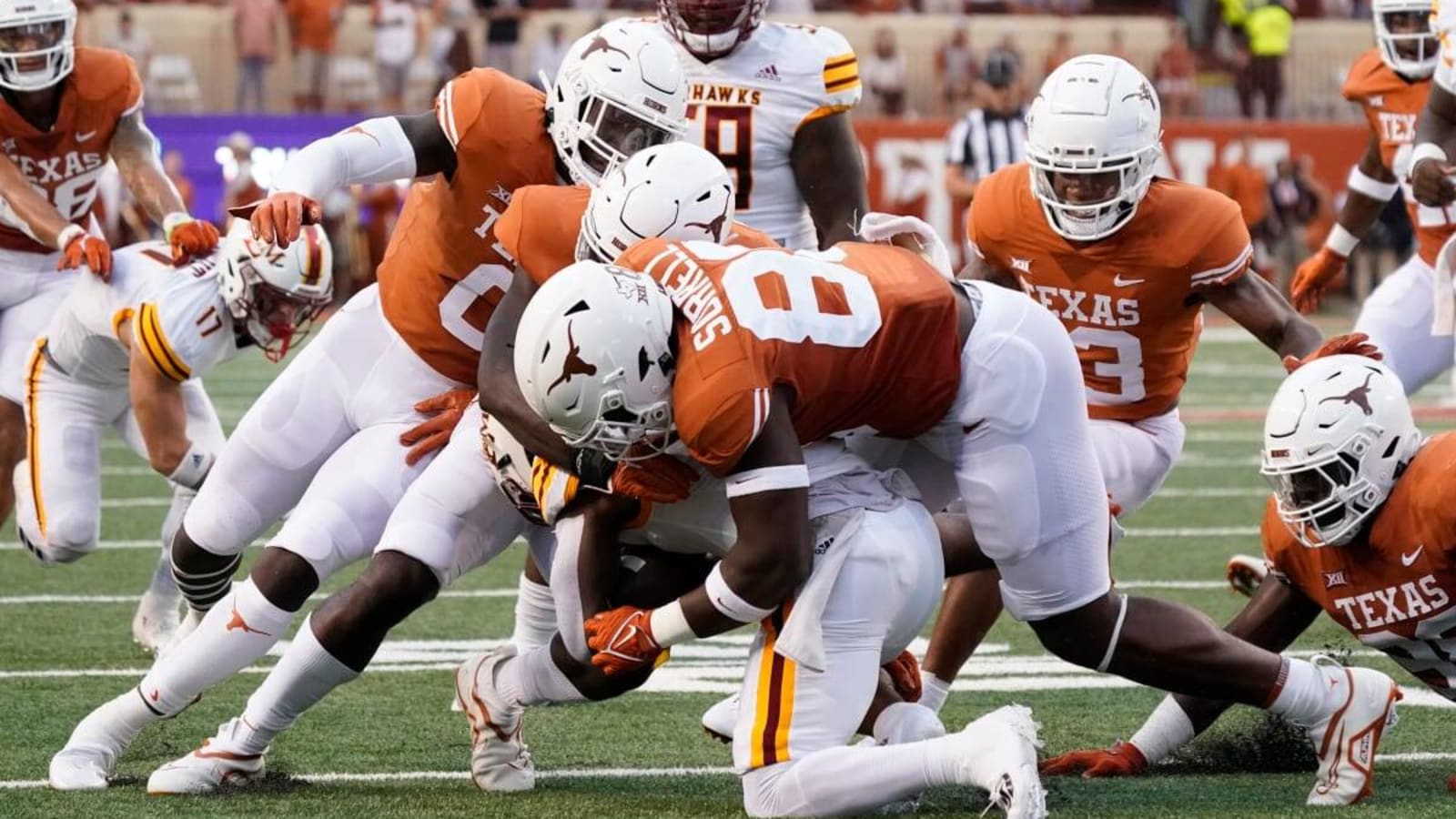 Longhorns Barryn Sorrell #39 Proud #39 of Spring Progress Reveals Lofty