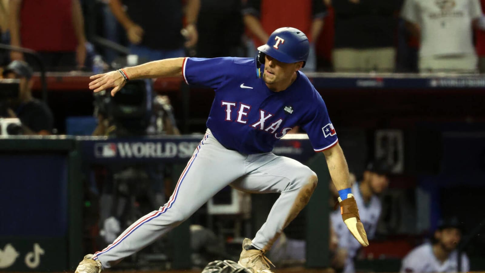 Rangers Rookie Evan Carter Shows Fire Inside