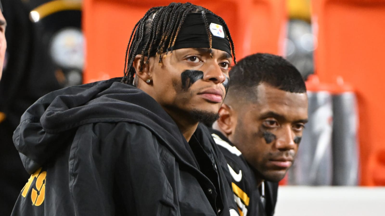 Steelers HC Mike Tomlin plants his flag when asked about Justin Fields vs. Russell Wilson in 2025