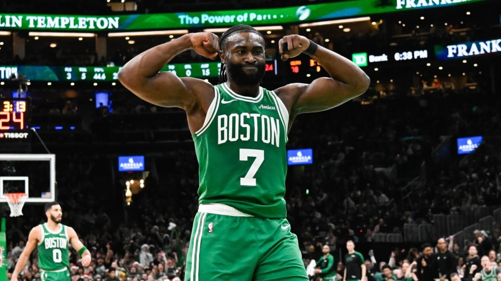 Jaylen Brown Was Visibly Happy When Jayson Tatum Ignored Steve Kerr