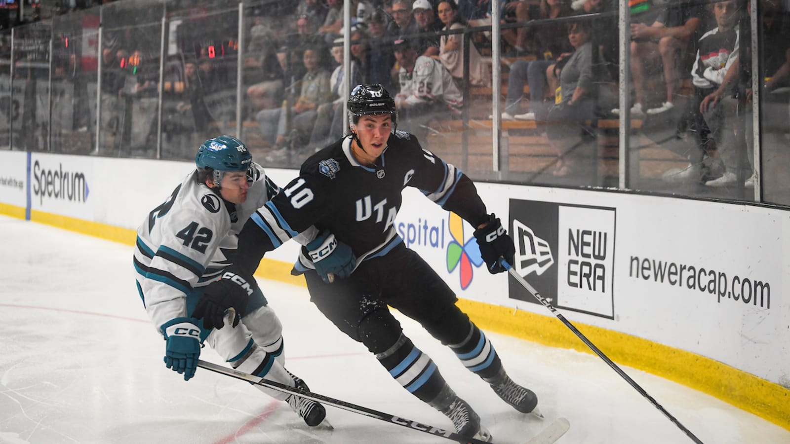 Utah’s Offense Disappears in 5-1 Loss to Avalanche