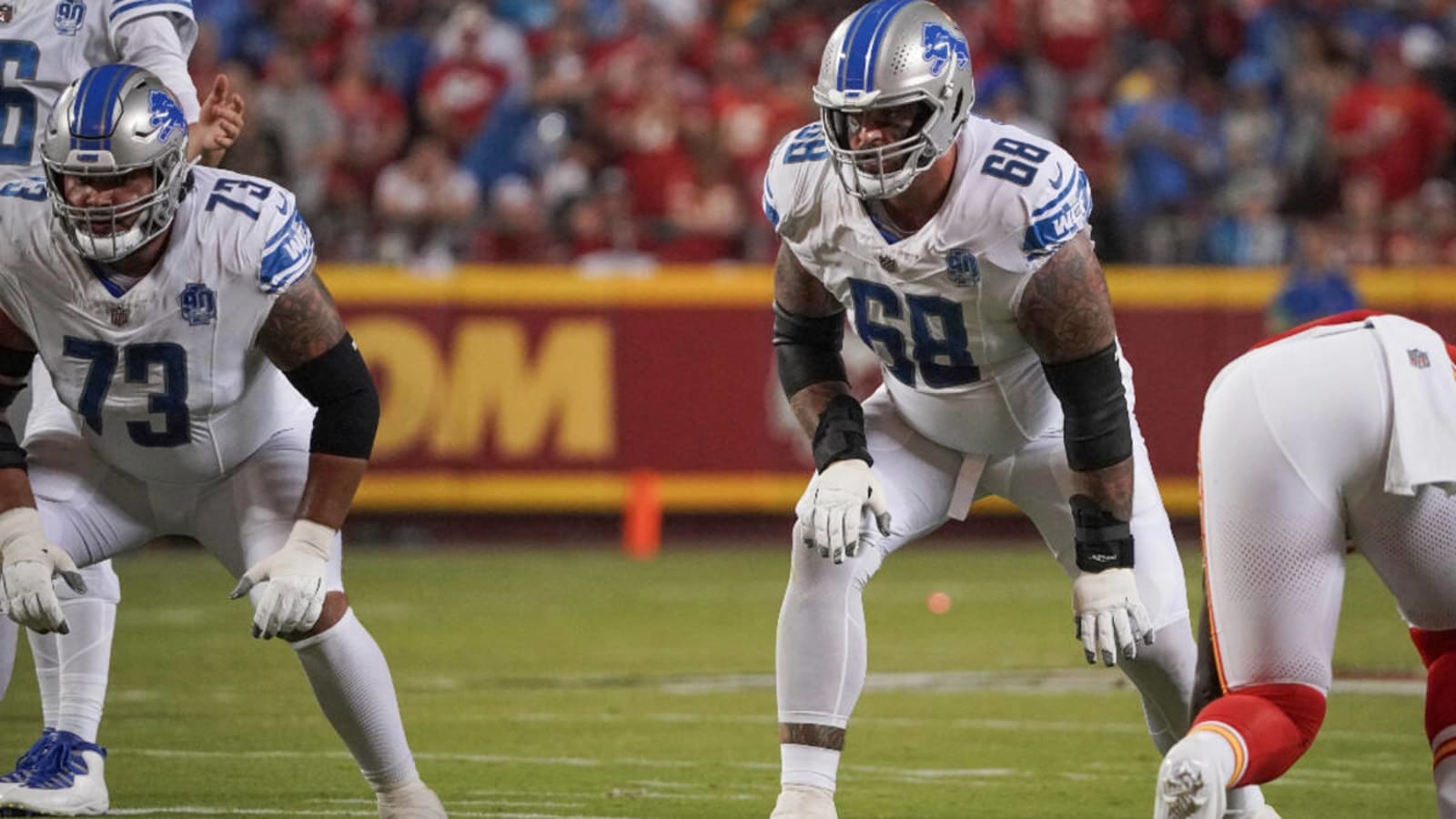 Detroit Lions Jerry Jacobs, Taylor Decker Miss Wednesday Practice