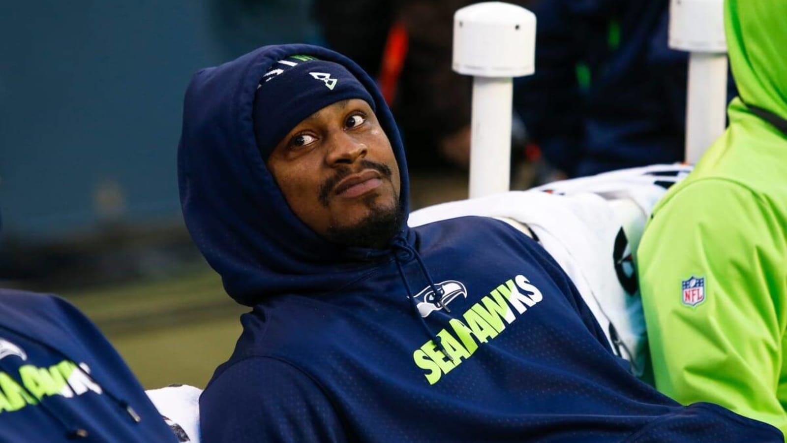 Marshawn Lynch Rocks Expensive Air Jordans at Seahawks Game