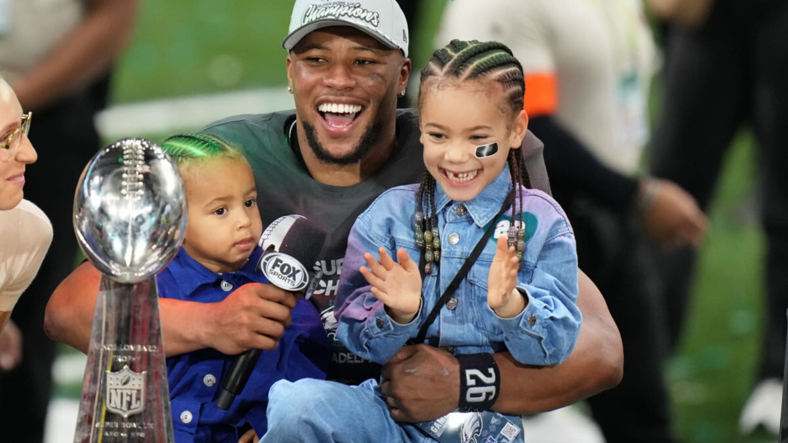 Saquon Barkley&#39;s Sister Sends 7-Word Message After Super Bowl Blowout