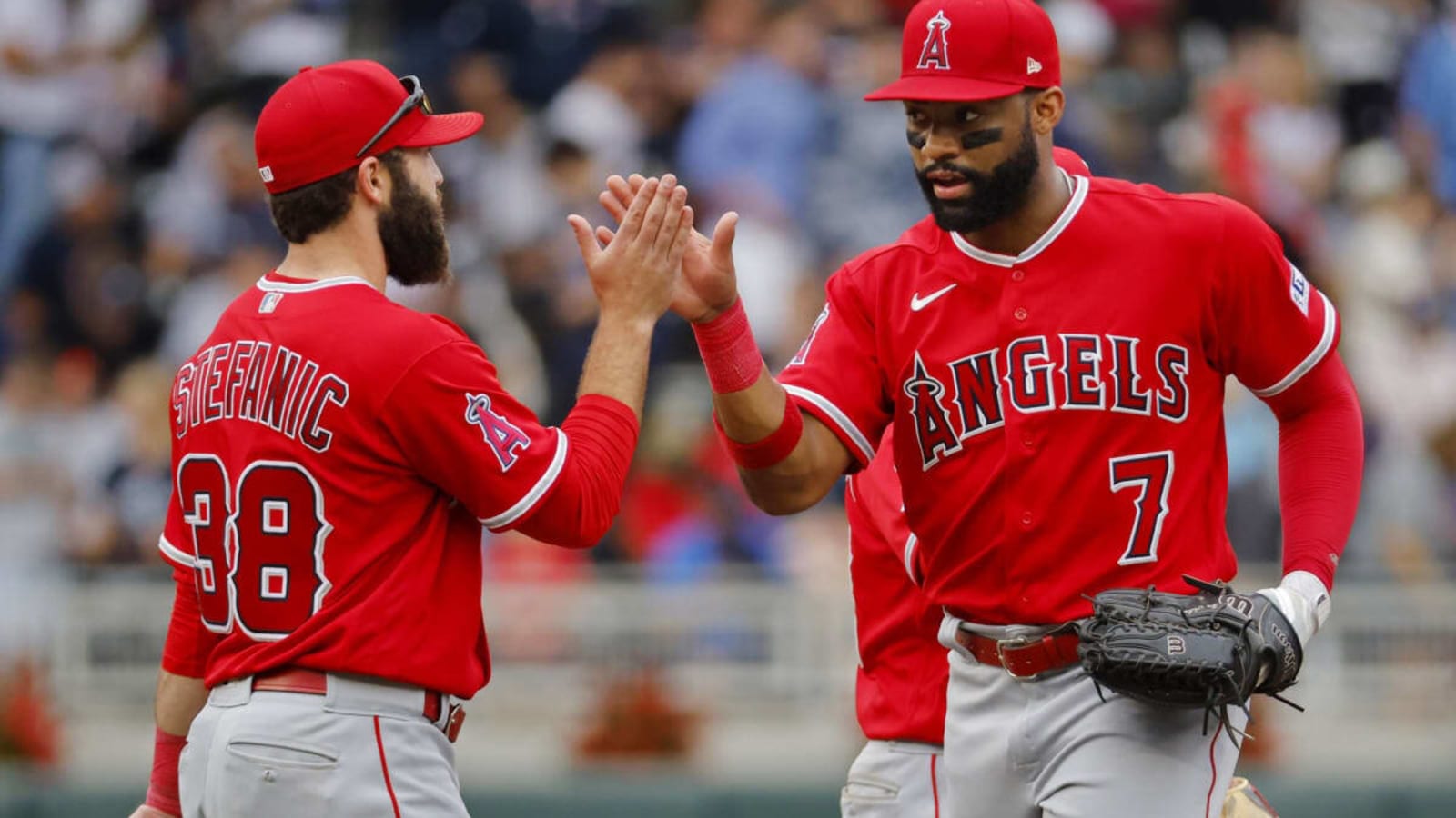 Angels Middle Infield Turns Eye Popping Double Play to Keep Shutout Intact