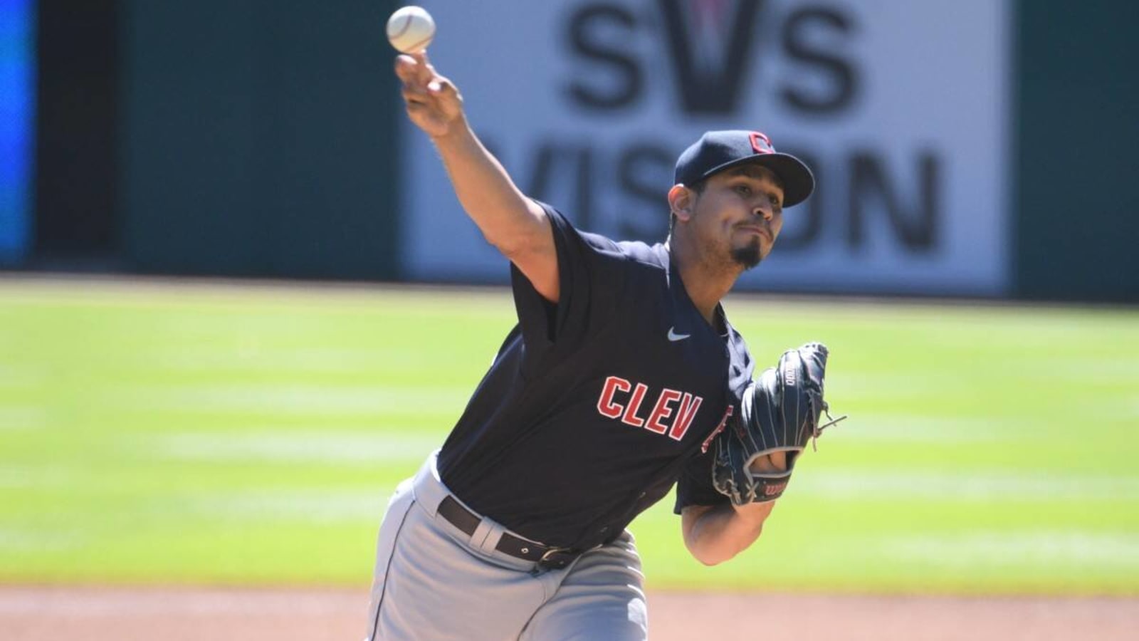 LOOK: Carlos Carrasco Throws Bullpen At Guardians Spring Training