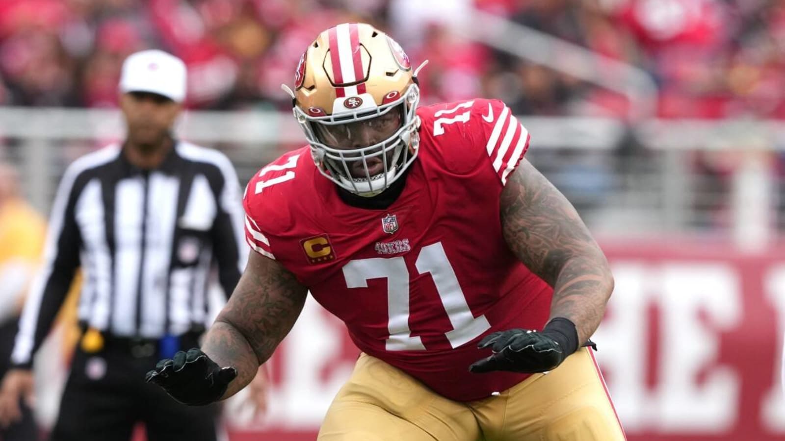 Officials Explain Why 49ers OL Trent Williams Wasn&#39;t Ejected for Throwing a Punch