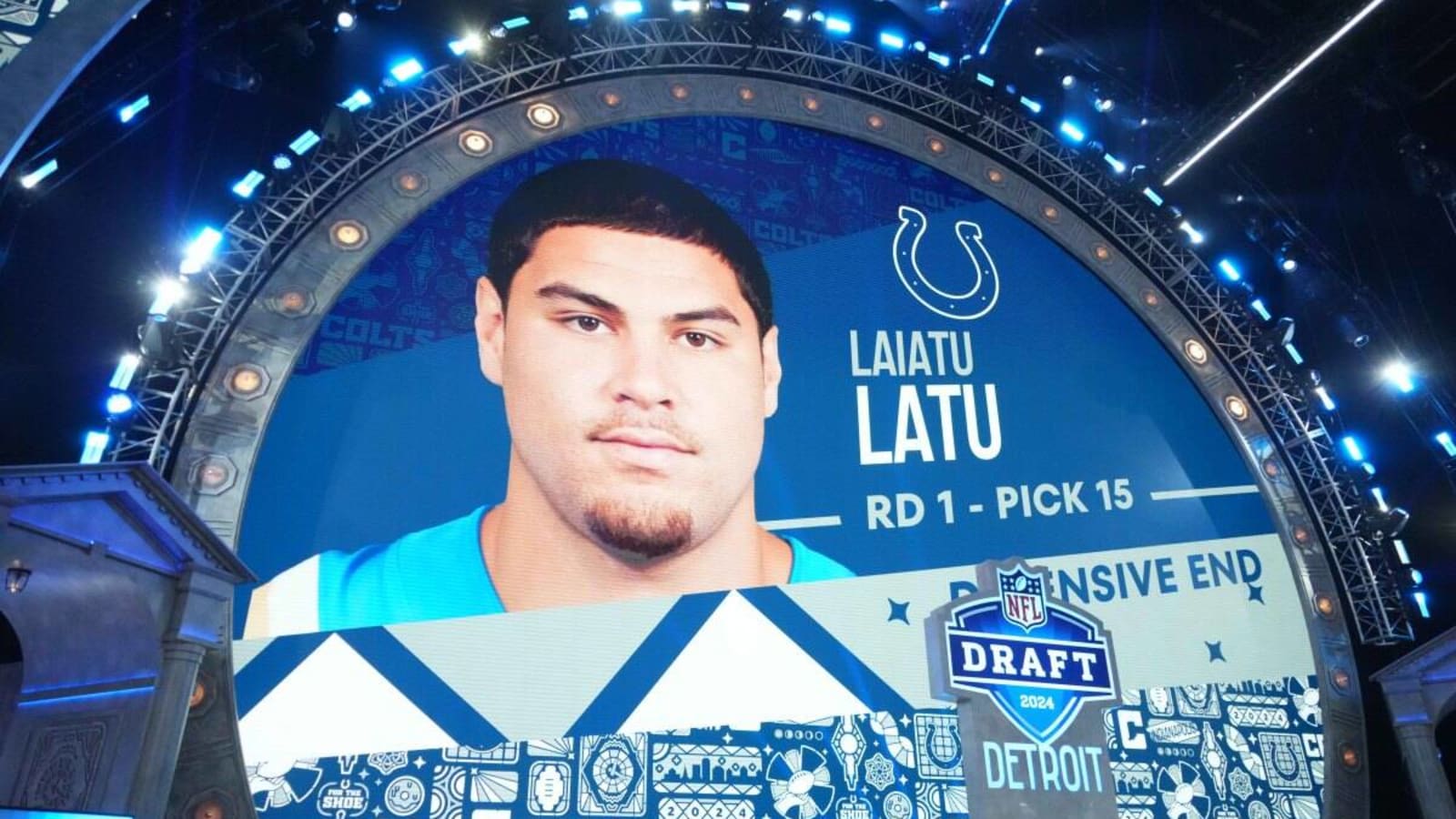 Colts 1st round pick Laiatu Latu&#39;s jersey number might have just gotten leaked