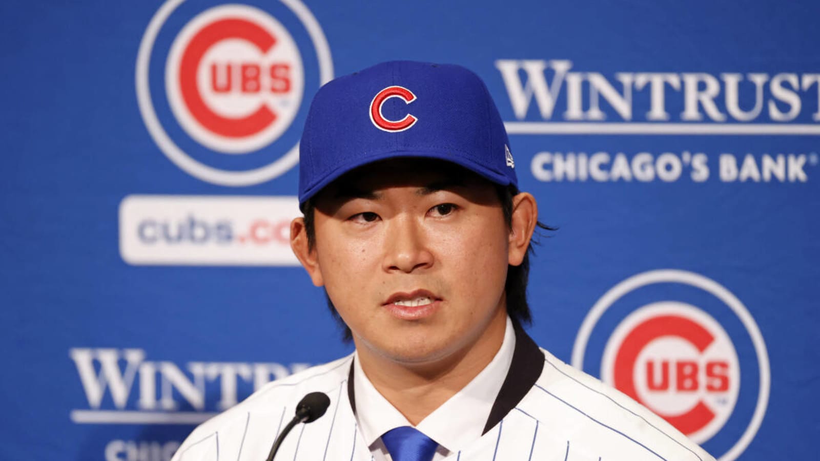 Watch: New Pitcher Quotes &#39;Go Cubs Go&#39;