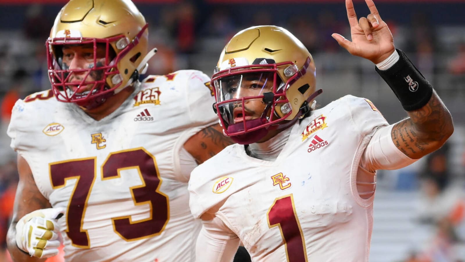 Houston Texans have a top-30 visit with Boston College offensive lineman Christian Mahogany