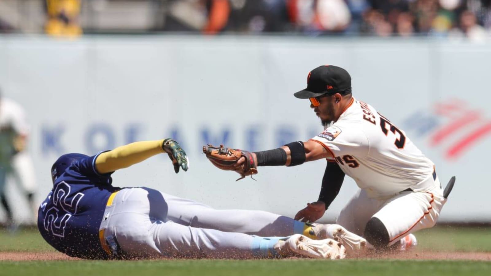  Giants allow three homers, drop series finale to Rays