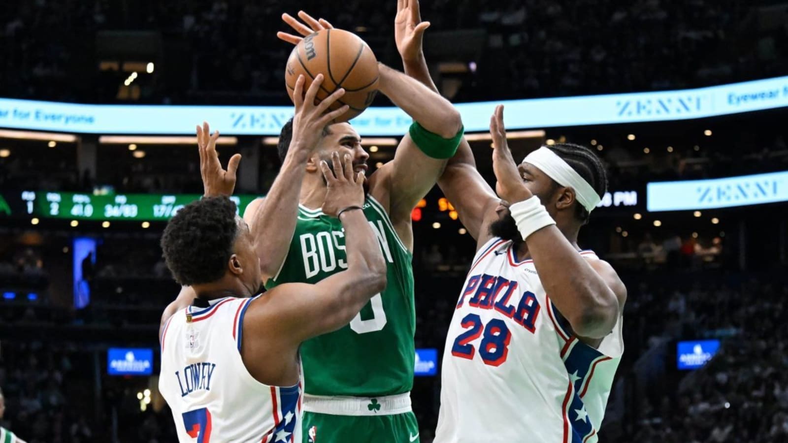 Philadelphia 76ers Defeat Boston Celtics 118-114 on Christmas