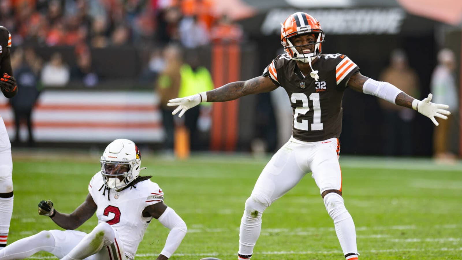 Denzel Ward Exits Browns Game Against Ravens After Hit To Head