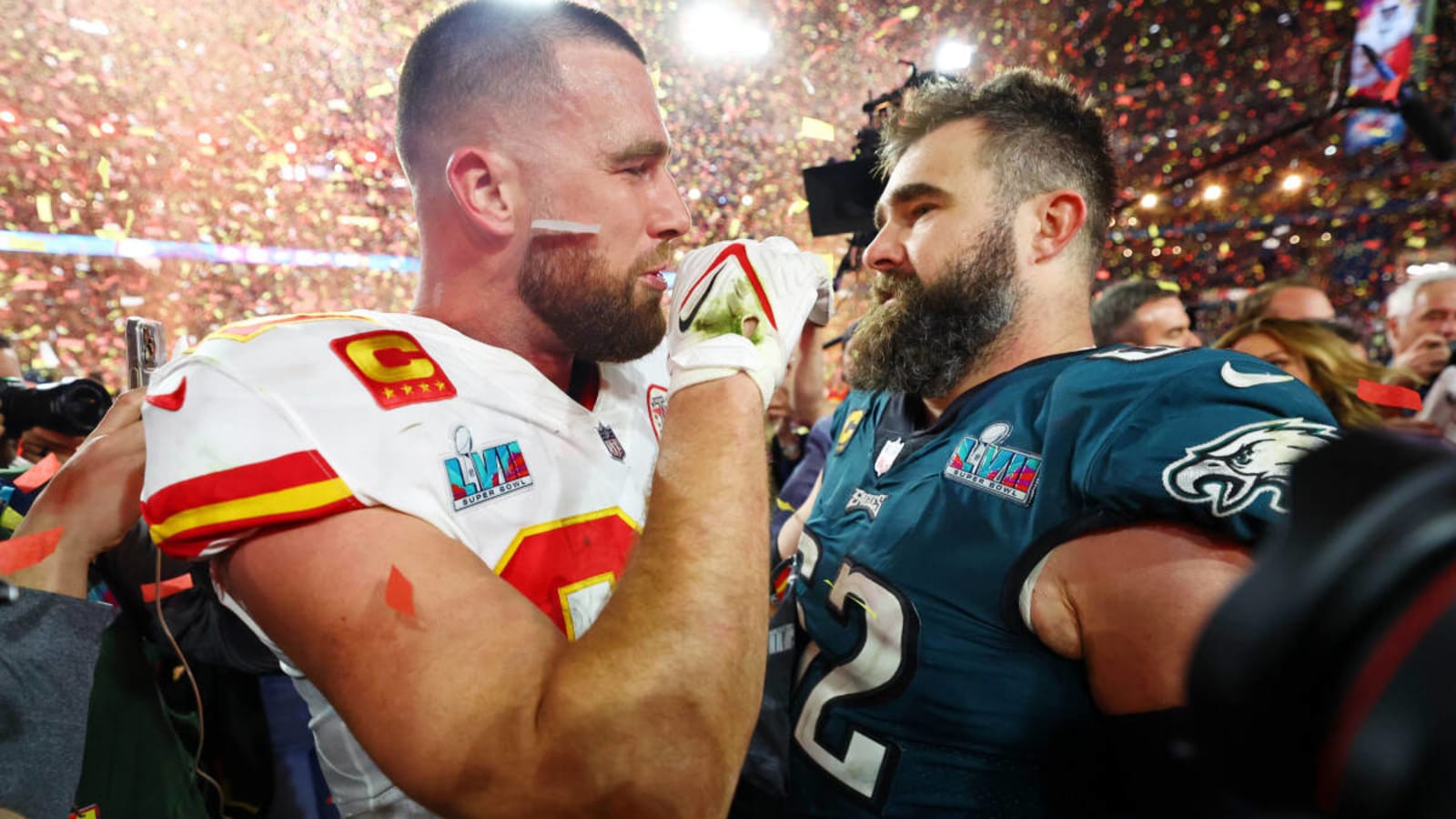 Watch: Travis Kelce Gets Emotional Reflecting on Jason&#39;s Football Career