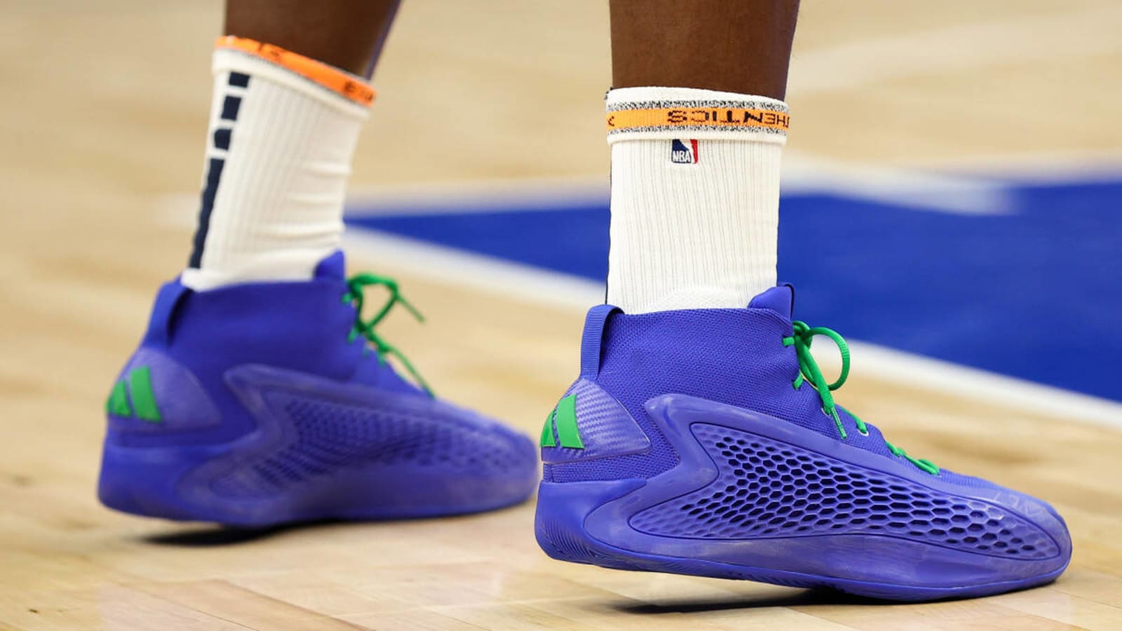 Anthony Edwards&#39; Adidas Sneakers Dropping in Timberwolves Colors