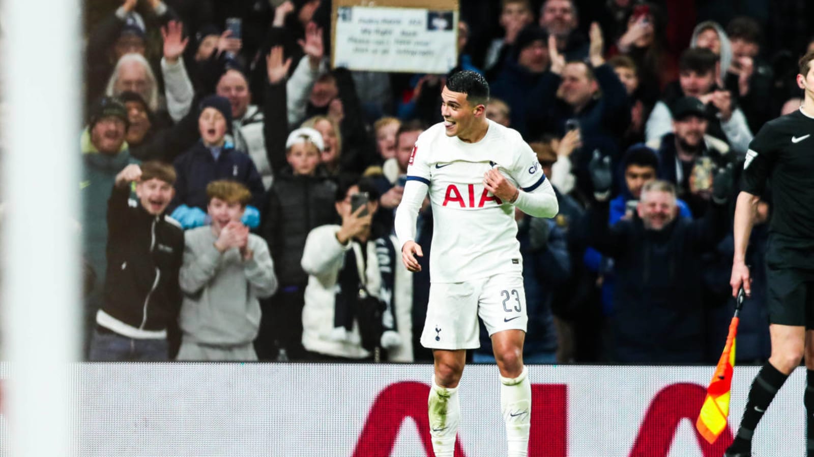 Pedro Porro Blasts Tottenham Past Burnley With Stunning Goal In FA Cup