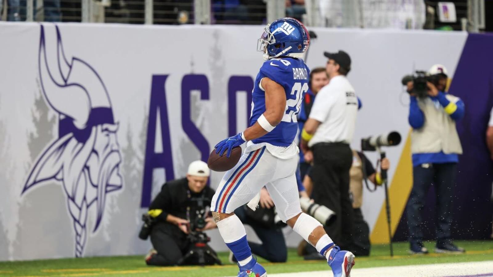 The NFL fines Barkley for a play that wasn&#39;t flagged.