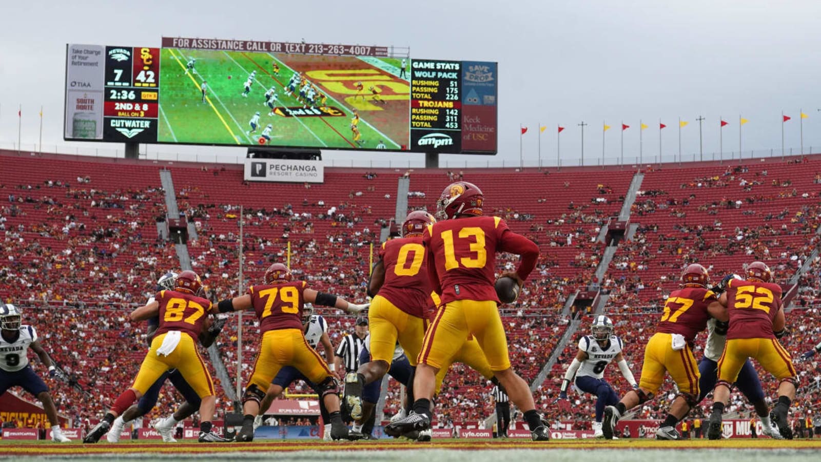 USC Trojans Offense Achieves Rare Feat After Eight Seasons