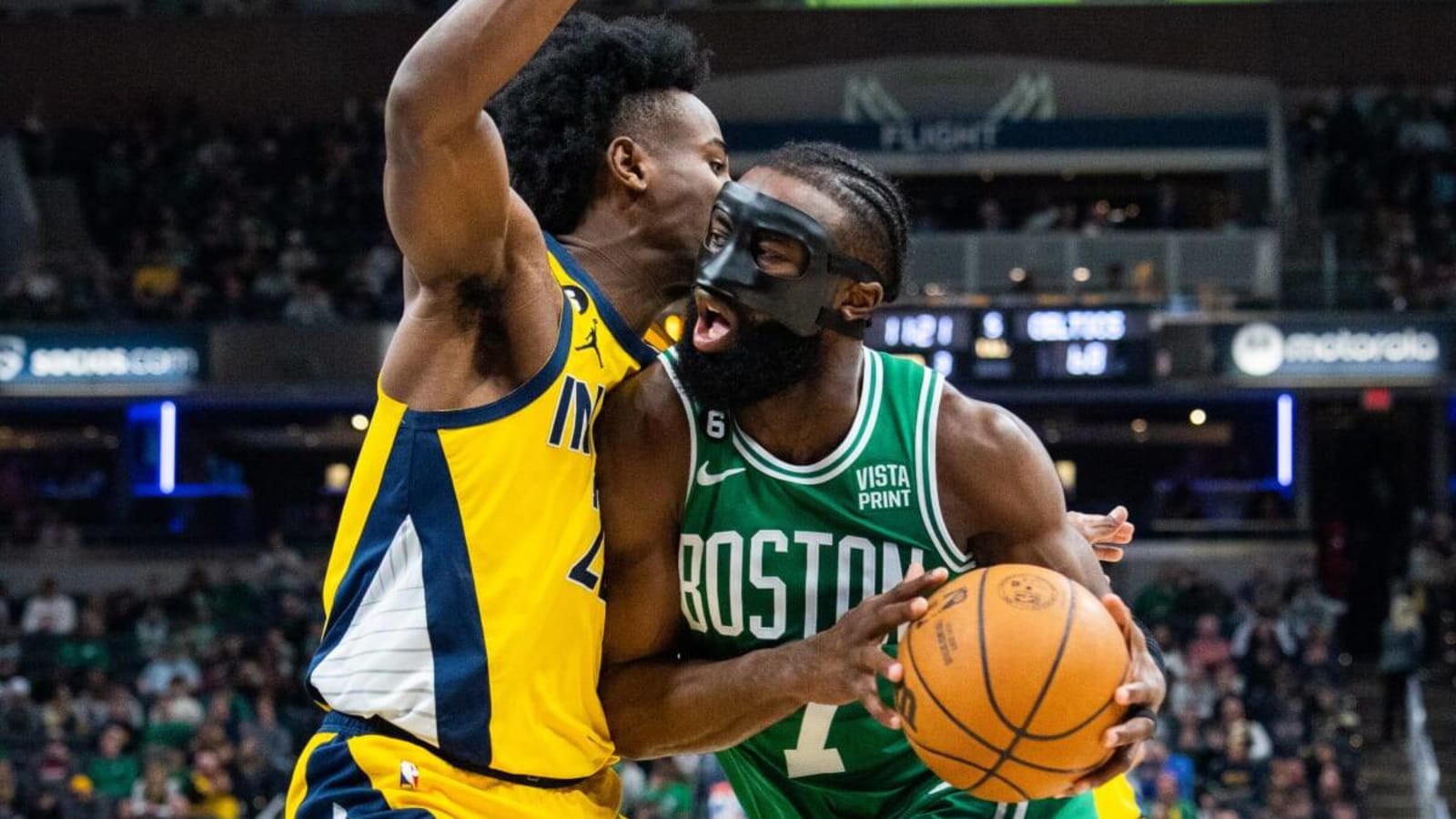 Jaylen Brown Reveals How Protective Mask Impacts His Game