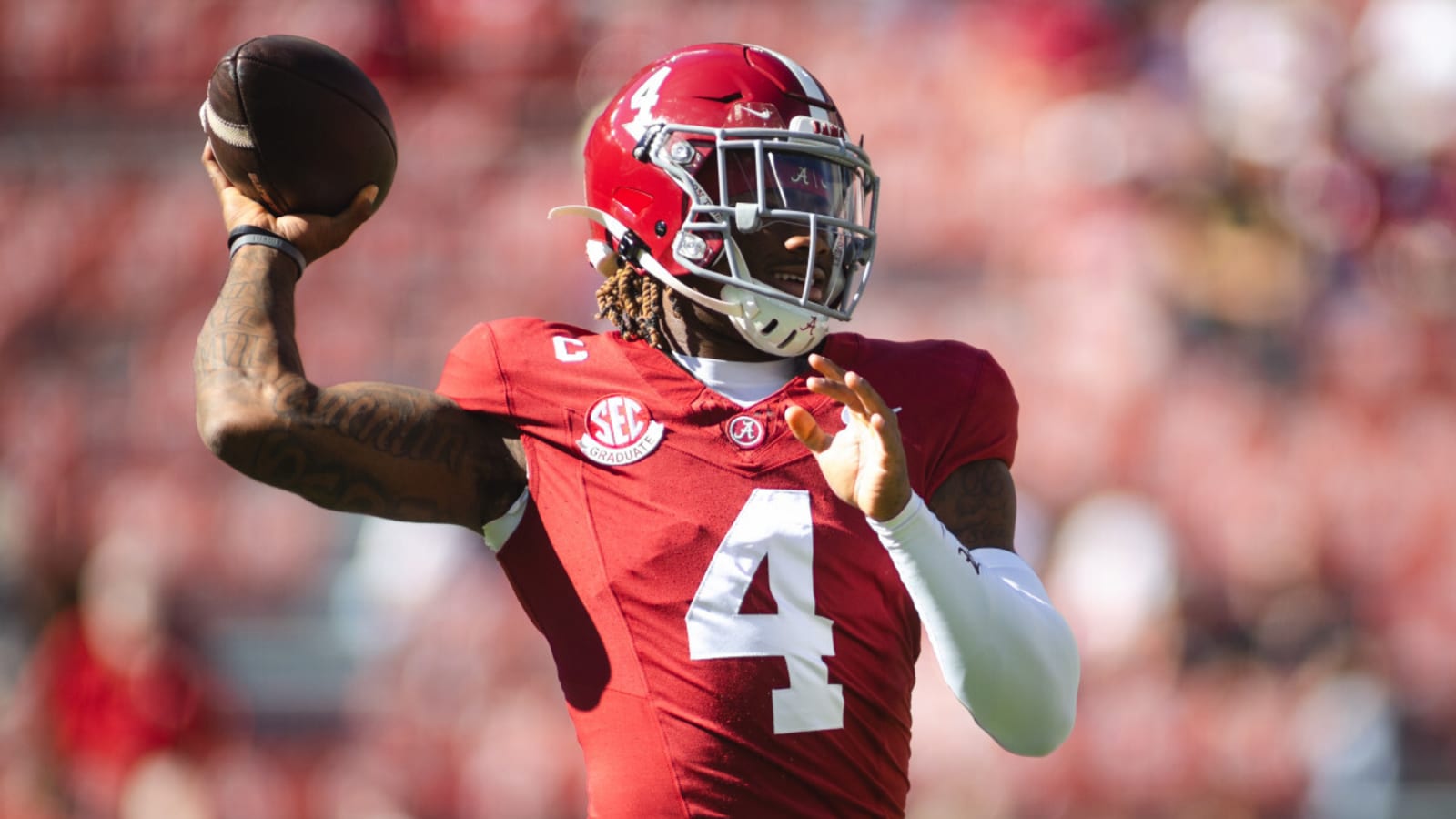 Jalen Milroe Predicted to Replace $150 Million QB in NFL Mock Draft