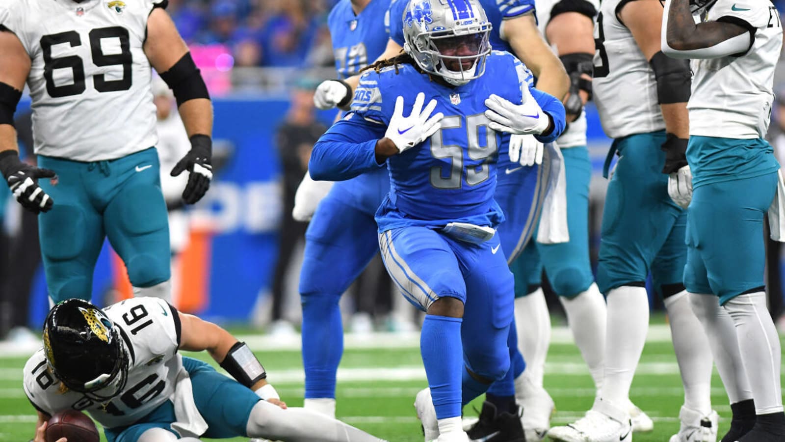 The problem with Lions&#39; edge rusher James Houston