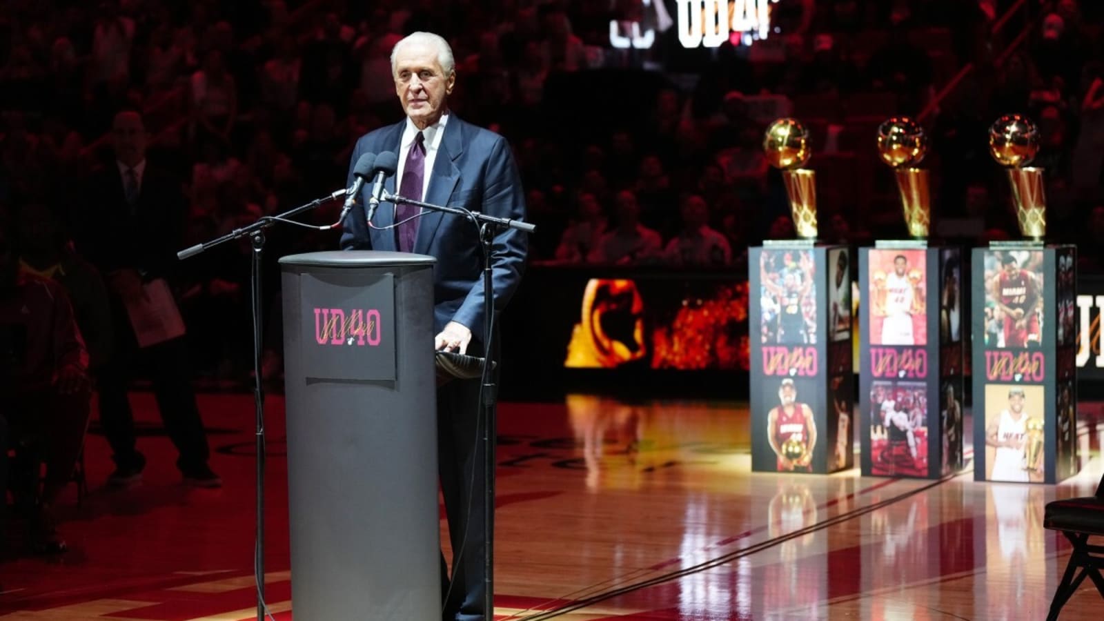 Miami Heat Name Their Home Court After Pat Riley