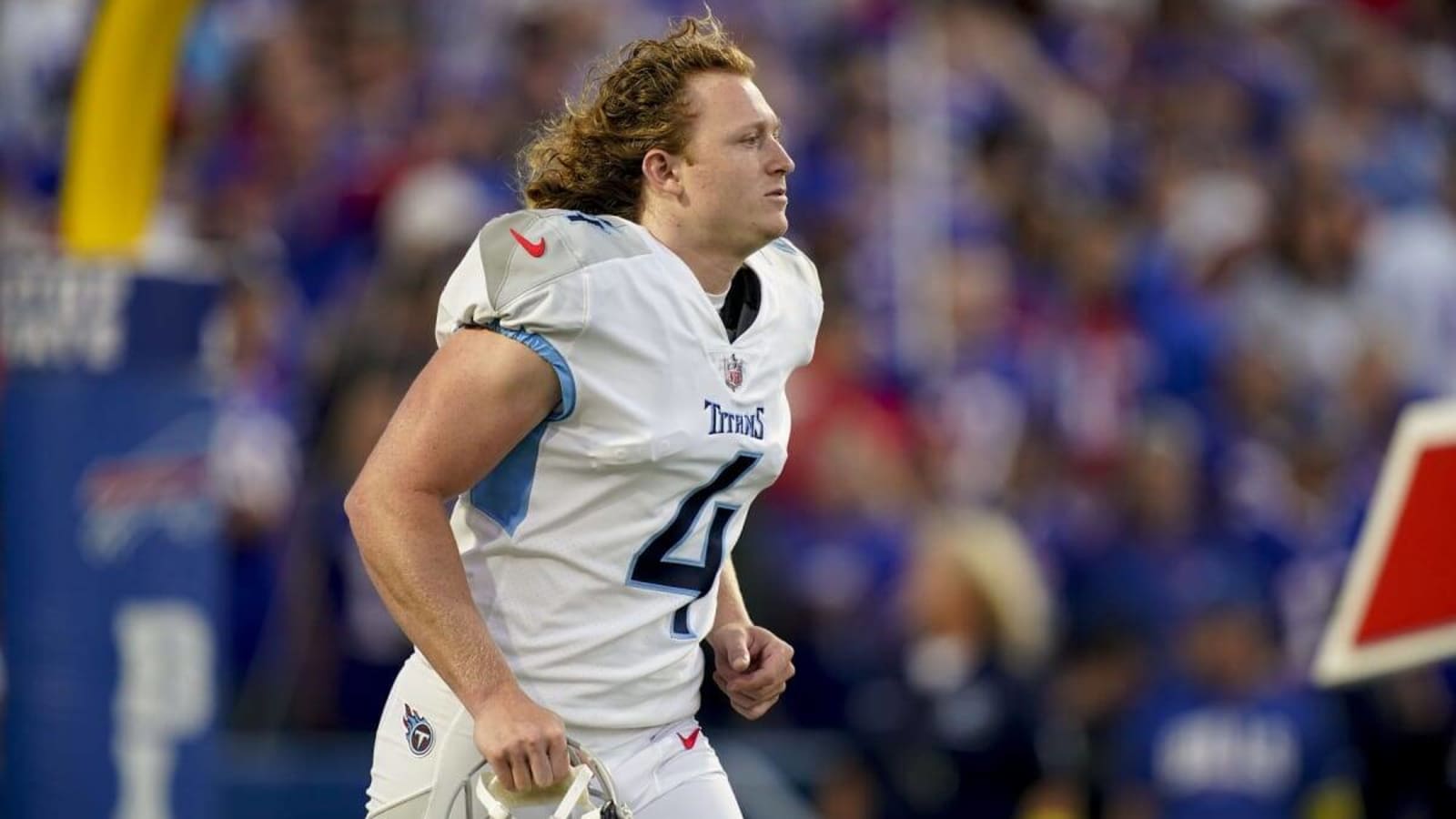 Titans Ryan Stonehouse Working To Become A Better Directional Punter