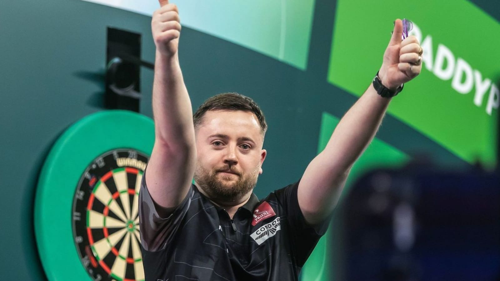 Callan Rydz, Connor Scutt, Dirk van Duijvenbode and Max Hopp qualify for European Darts Grand Prix