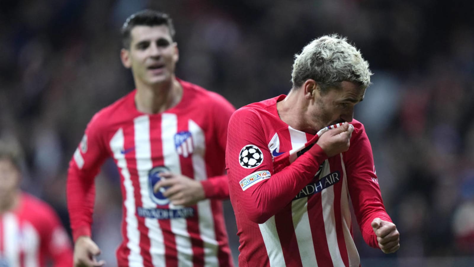 Antoine Griezmann Golazo Helps Atletico Madrid Smash Ten-Man Celtic 6-0