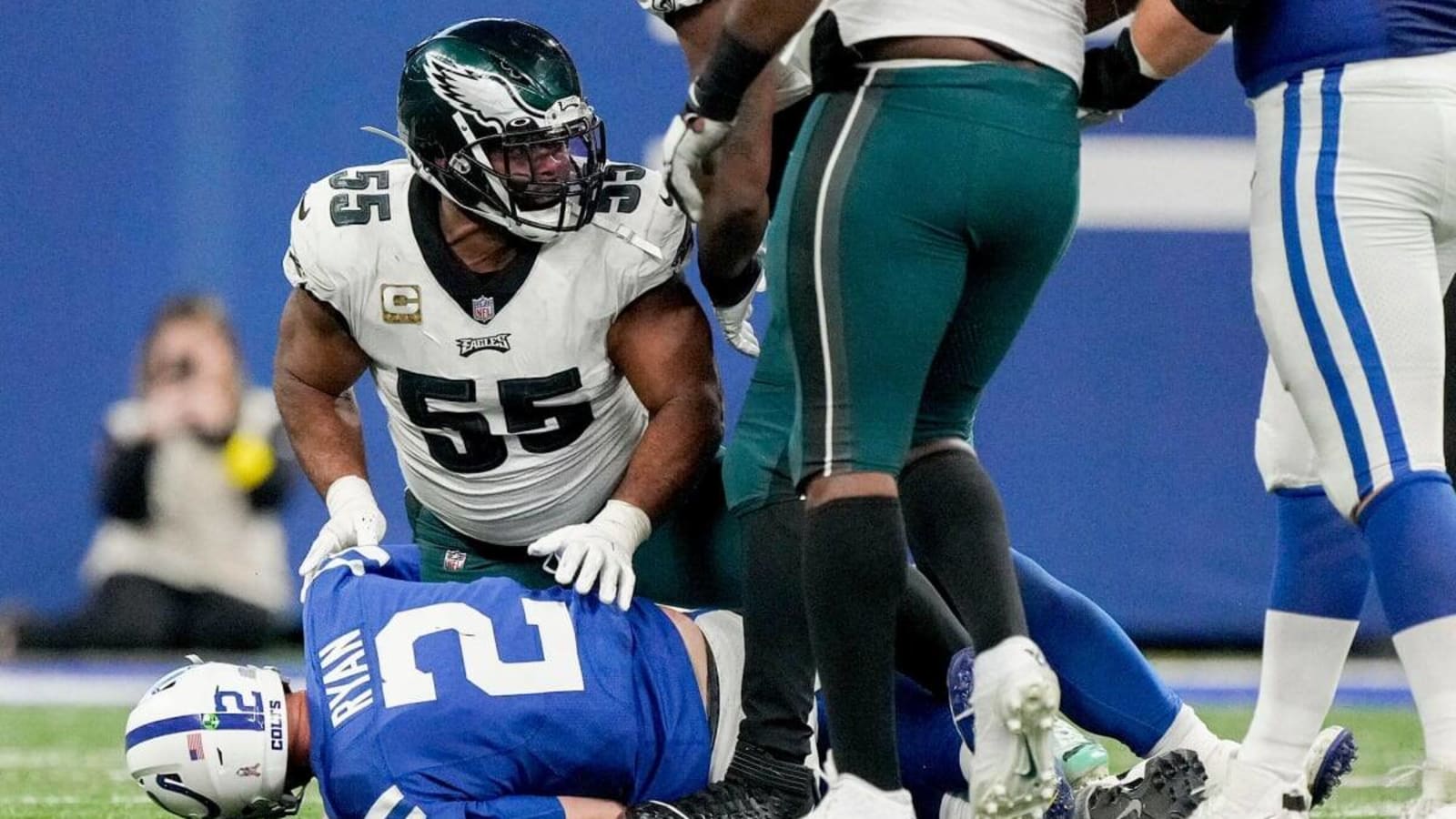 Offensive Woes Continue as Colts Fall to Eagles, 17-16