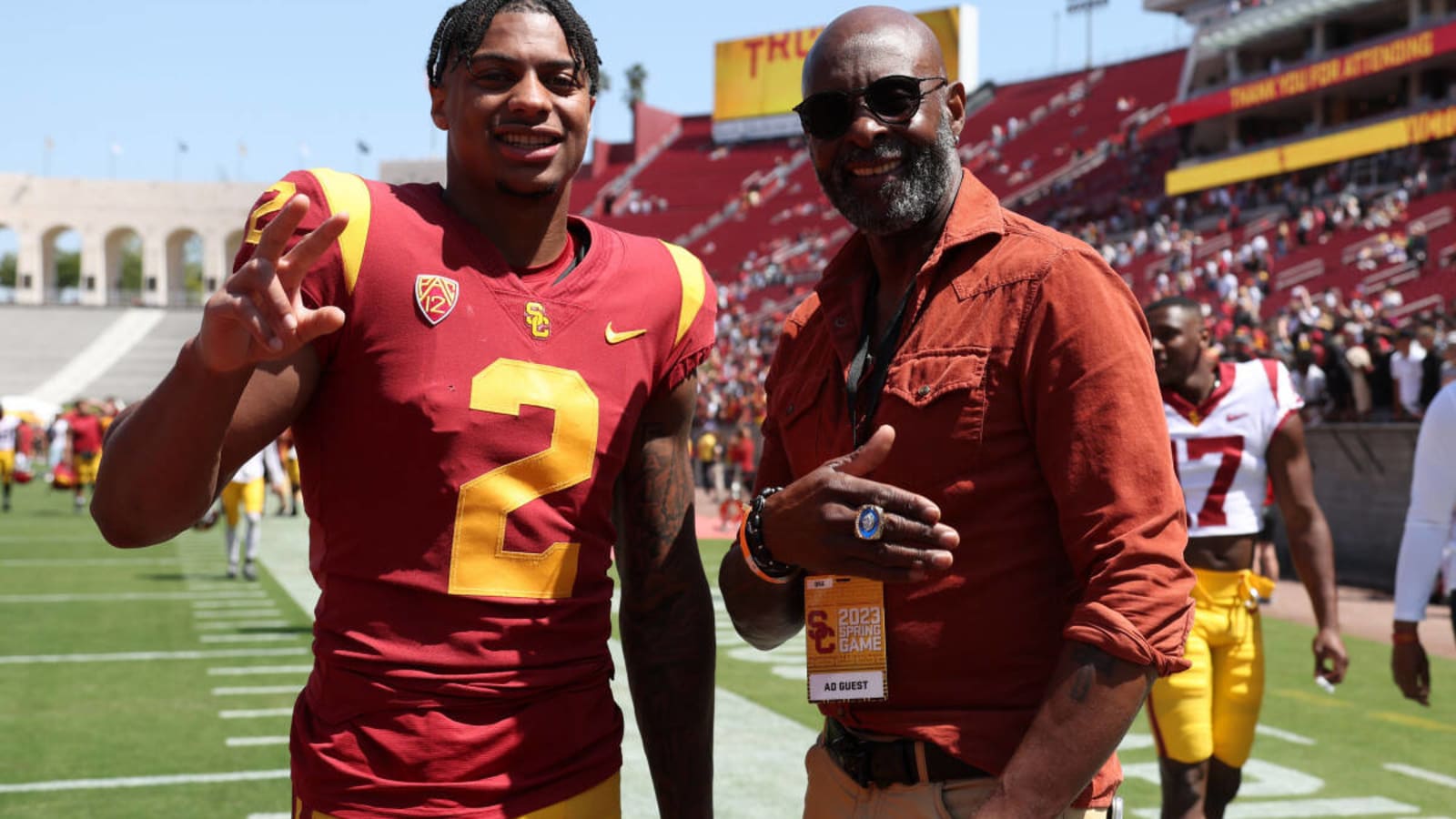 Jerry Rice should be happy instead of &#39;hot&#39; over Brenden Rice&#39;s 2024 NFL Draft slide