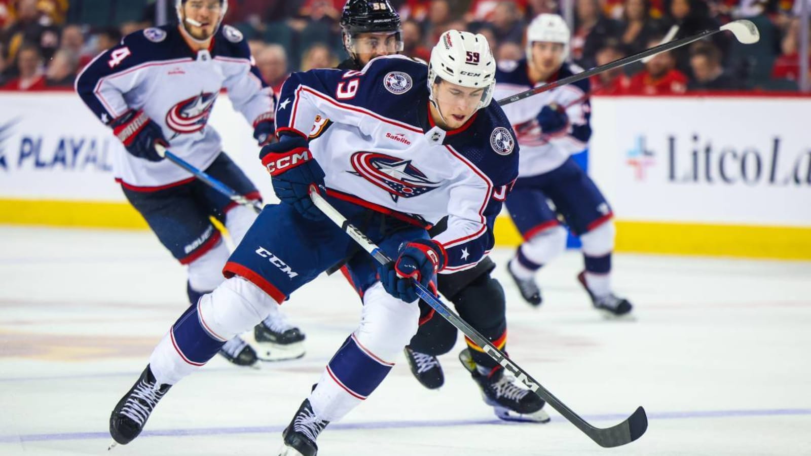 Yegor Chinakhov has been a bright spot for struggling Columbus Blue Jackets