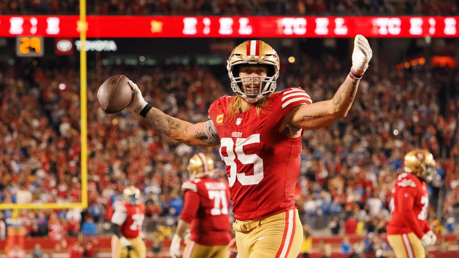 George Kittle played critical role in San Francisco 49ers landing their biggest signing of free agency