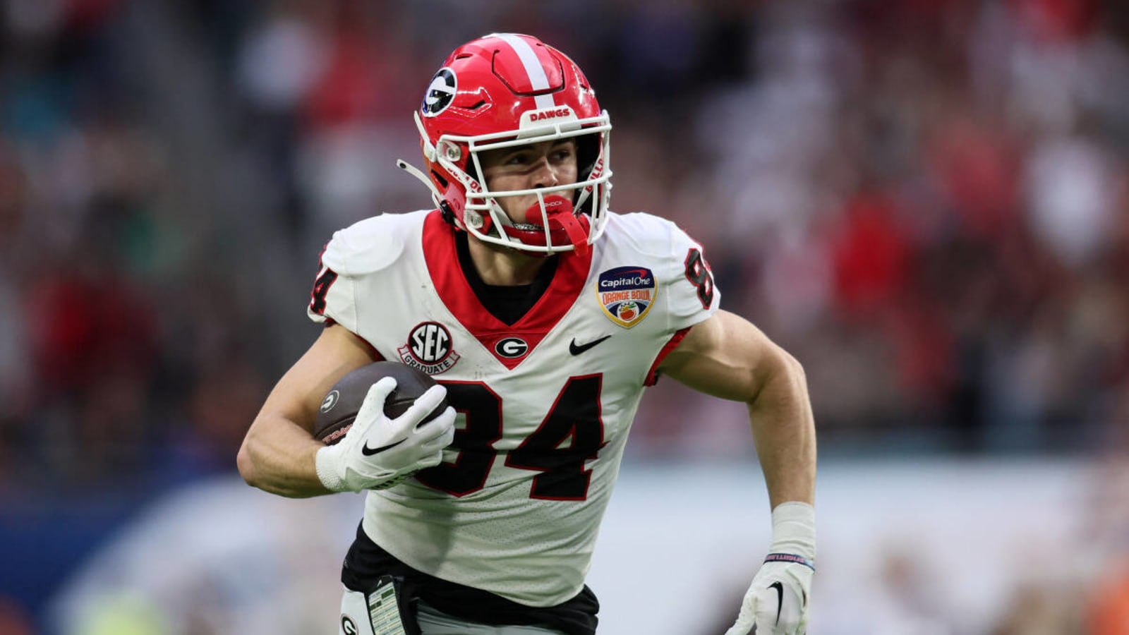 40-Yard Dash Results: Ladd McConkey Georgia Bulldogs Wide Receiver