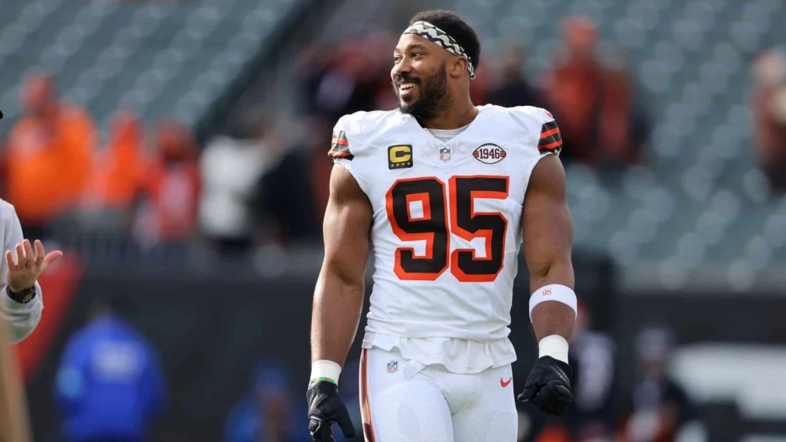 Cleveland Browns Defensive End Myles Garrett Reinforces Trade Demand