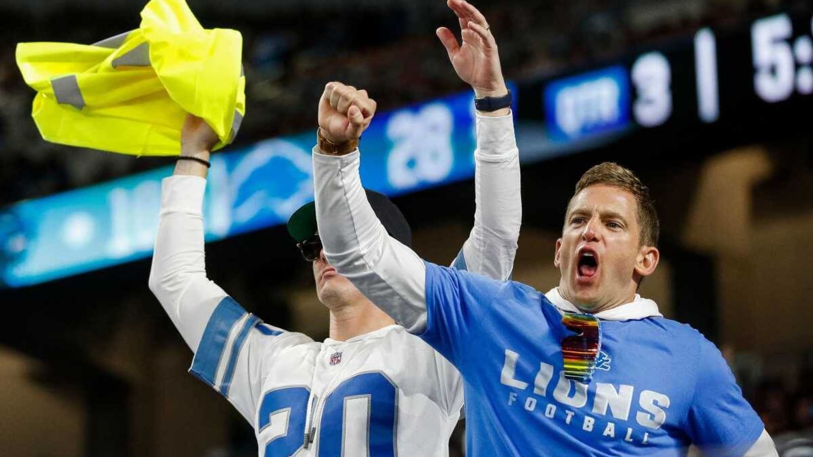 Can Ford Field be so loud that the Lions could be penalized for it?