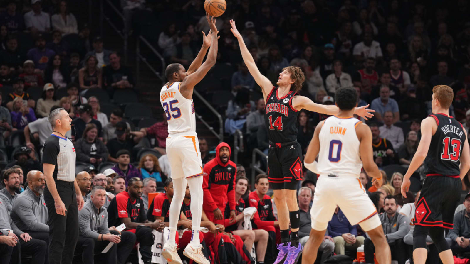 Bulls Late-Game Heroics Eclipsed in Phoenix, Suns defeat Bulls 127-121