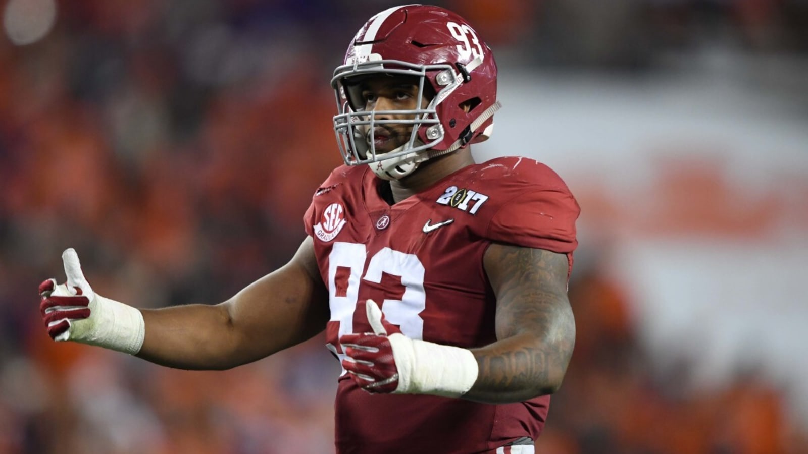 Former Alabama all-time great Jonathan Allen spurns one playoff team for another, and breaks the bank in the process