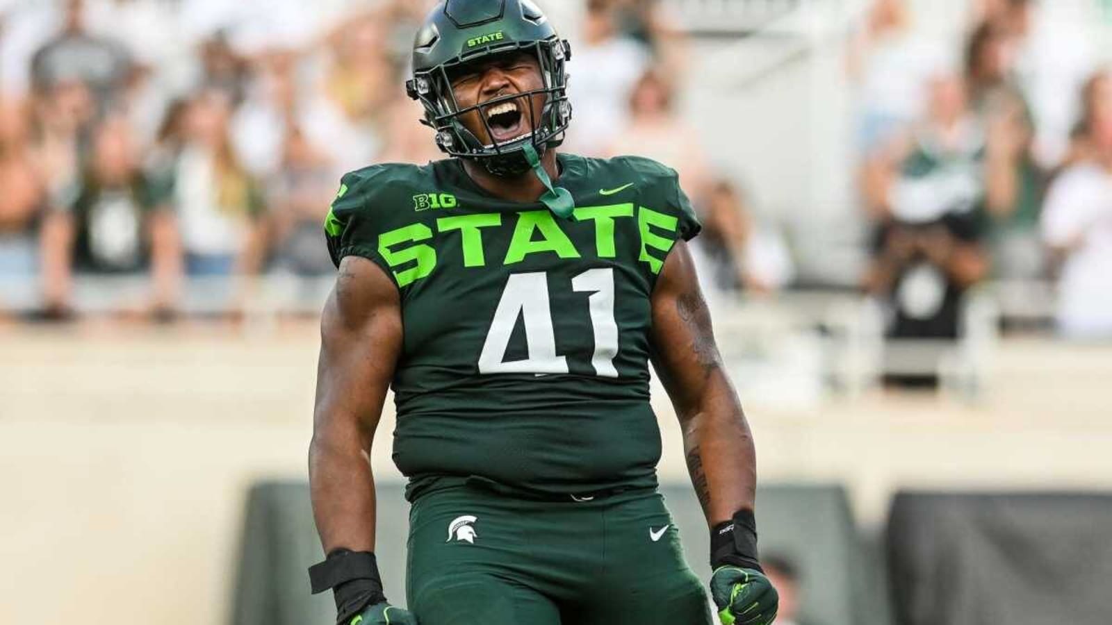 Auburn has offered former Michigan State defensive lineman Derrick Harmon