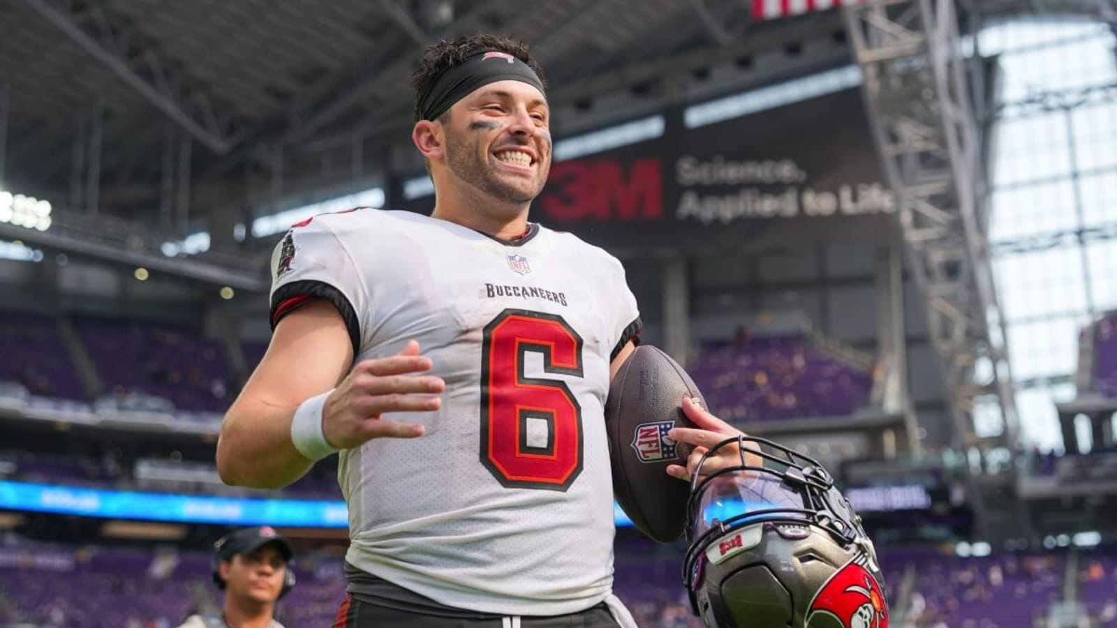 Baker Mayfield to Vikings DB: ‘Get your weight up, little boy’